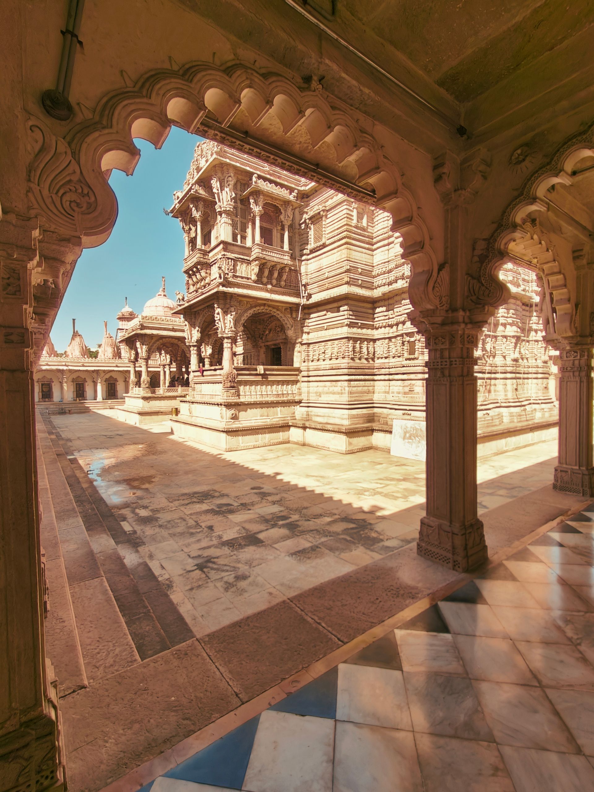 Temple Interior Carvings